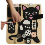 Manipulačná doska/Activity board - Mačka